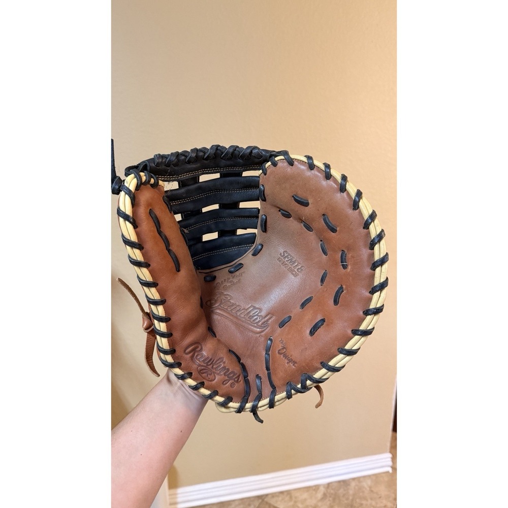 Rawlings Sandlot SFM18 12.5" First Base Mitt Baseball Glove RHT Leather